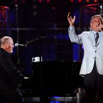 Billy Joel and Tony Bennett singing "New York State of Mind"
